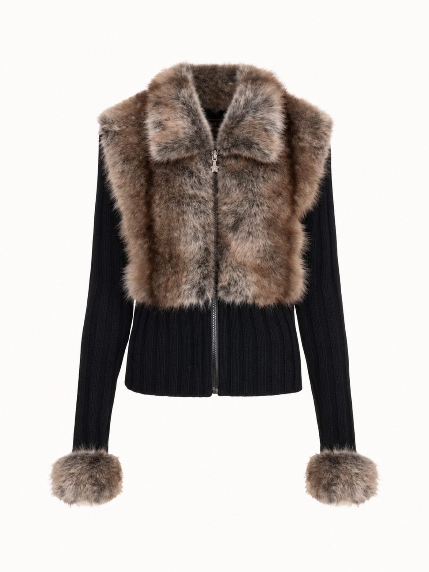 VESTE FOURRURE ANOUK — visuel 1